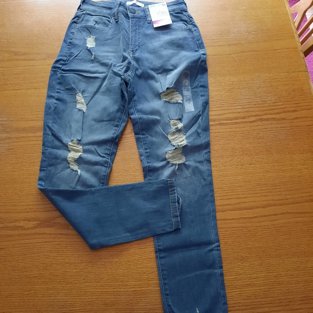 NWT JUNIORS SO HIGH RISE SKINNY JEGGING SIZE 7/28W